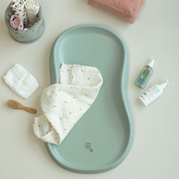 Matelas à langer Cocoonie Sage Green