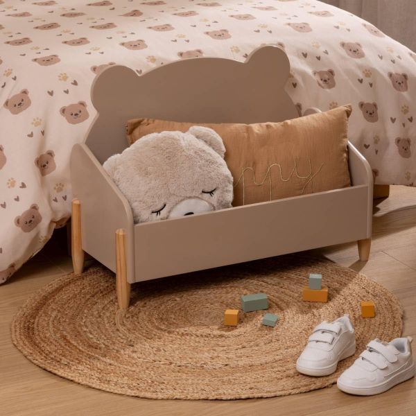 Coffre à jouets Douceur Ourson