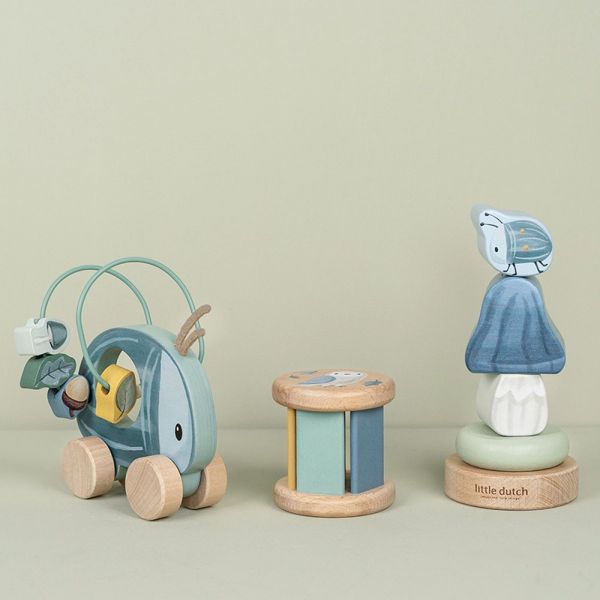 Coffret 3 jeux d'éveil en bois FSC - Forest Friends