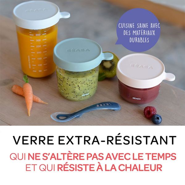 Coffret 4 portions verre 150ml et 250ml