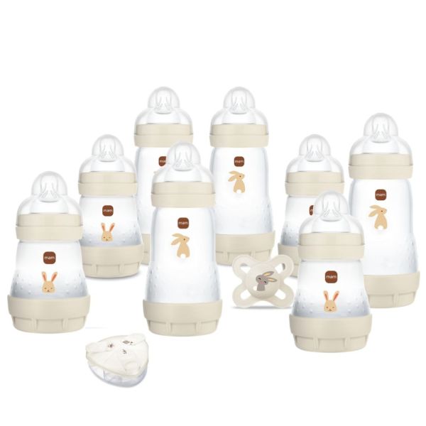 Coffret 8 biberons naissance anti-colique Easy Start Sable