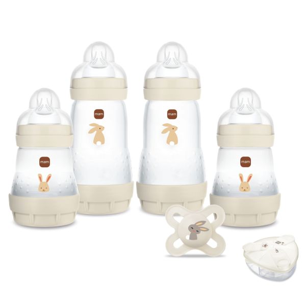 Coffret 8 biberons naissance anti-colique Easy Start Sable