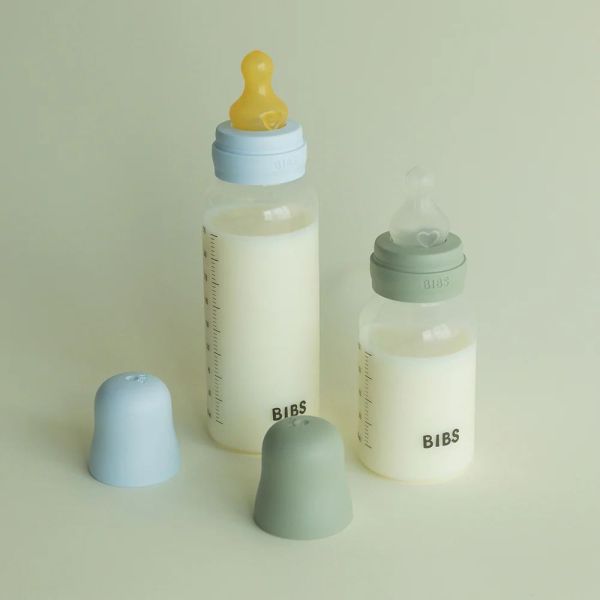 Coffret de 2 biberons + tétines Latex Ivoire