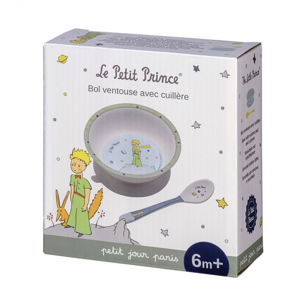 Coffret repas 5 pièces Le Petit Prince - Rose