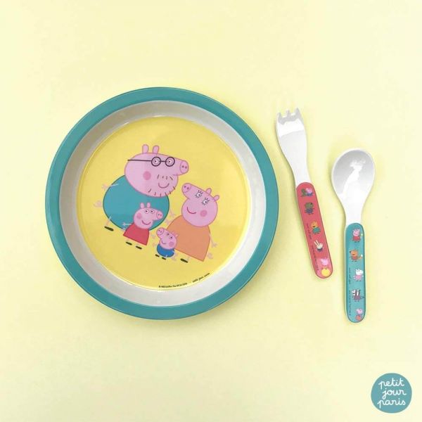 Coffret repas 5 pièces Peppa pig