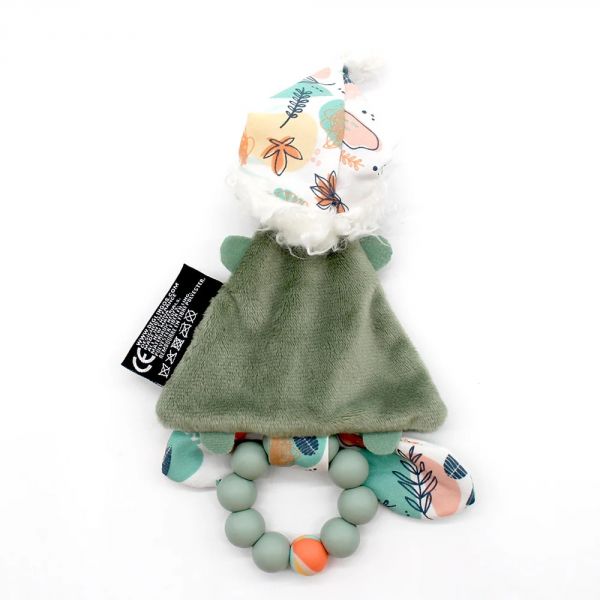 Doudou baby avec anneau de dentition Chillos le paresseux