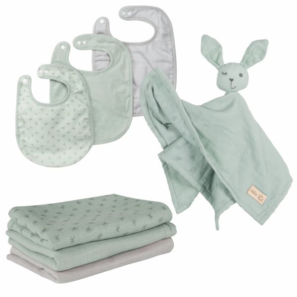 Coffret cadeau bébé Lil Planet vert givré