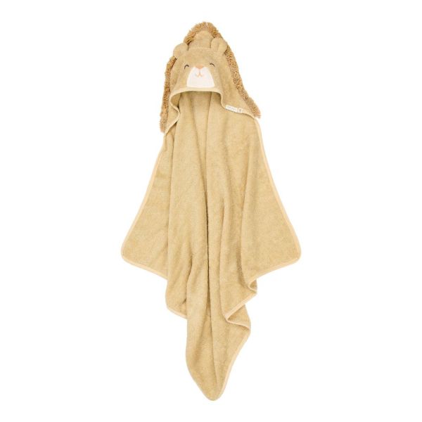 Coffret cadeau : Cape de bain et Gant de toilette - Lion
