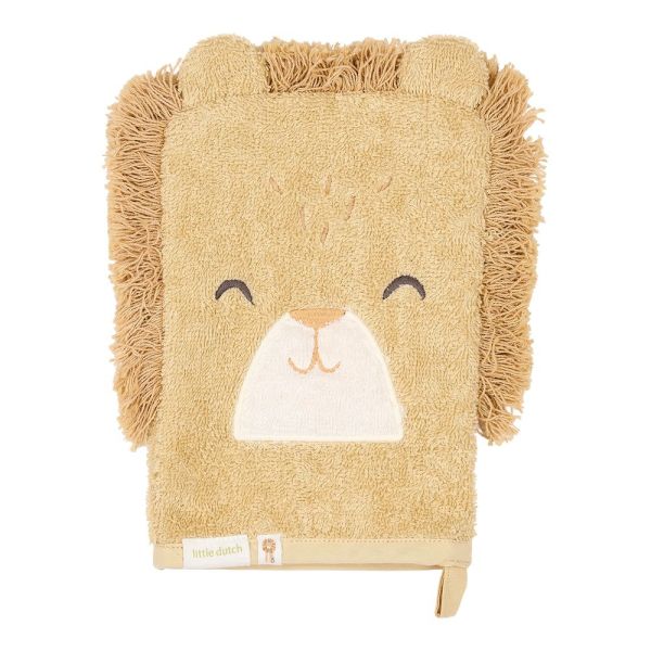 Coffret cadeau : Cape de bain et Gant de toilette - Lion