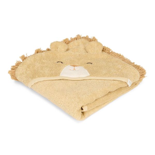 Coffret cadeau : Cape de bain et Gant de toilette - Lion