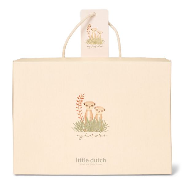 Coffret maternité bébé 3 pièces Safari Friends 2-6 mois