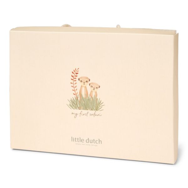 Coffret maternité bébé 3 pièces Safari Friends 2-6 mois