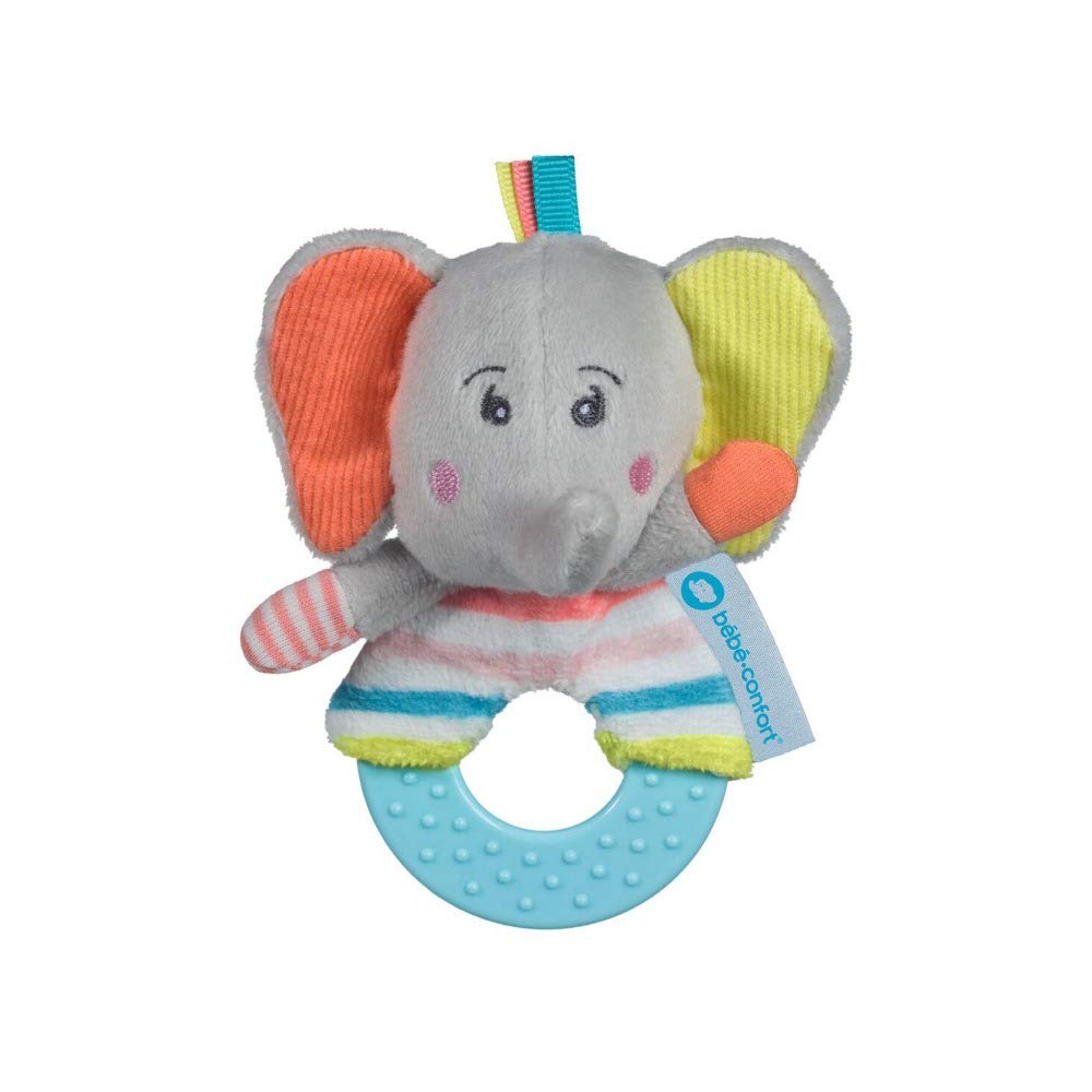 Bebe Confort Coffret Cadeau Naissance Doudou Et Hochet Elephant Elidou Made In Bebe