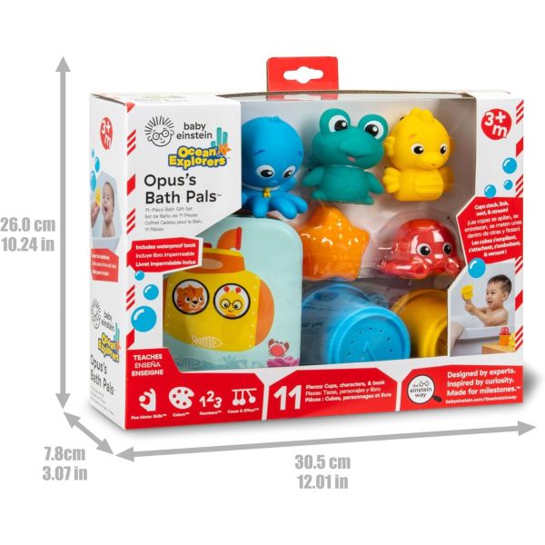 Coffret cadeaux de naissance bébé pour le bain