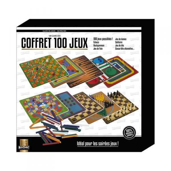 Coffret de 100 jeux classiques