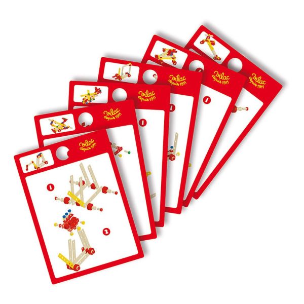 Jeu de construction en bois Coffret Batibloc