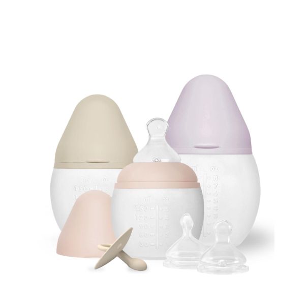Coffret de naissance biberons - MAXI Full Pinky