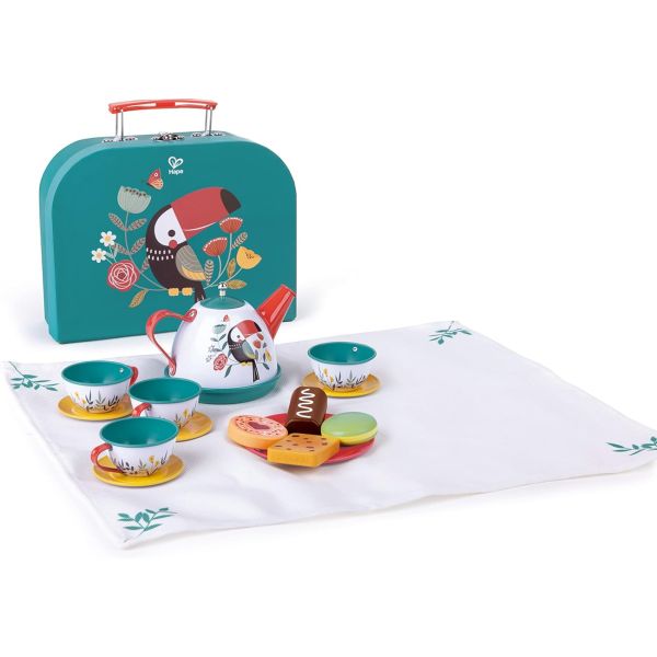 Coffret, Kit de jeu de thé enfant avec accessoires