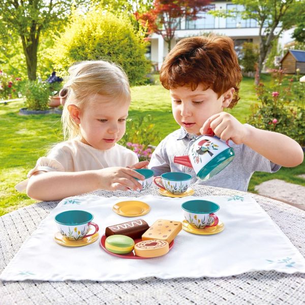 Coffret, Kit de jeu de thé enfant avec accessoires