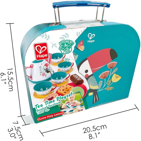 Coffret, Kit de jeu de thé enfant avec accessoires