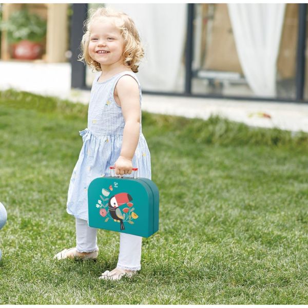 Coffret, Kit de jeu de thé enfant avec accessoires