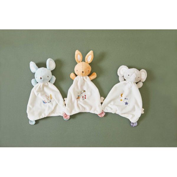 Coffret naissance doudou et collier Bola Elephant