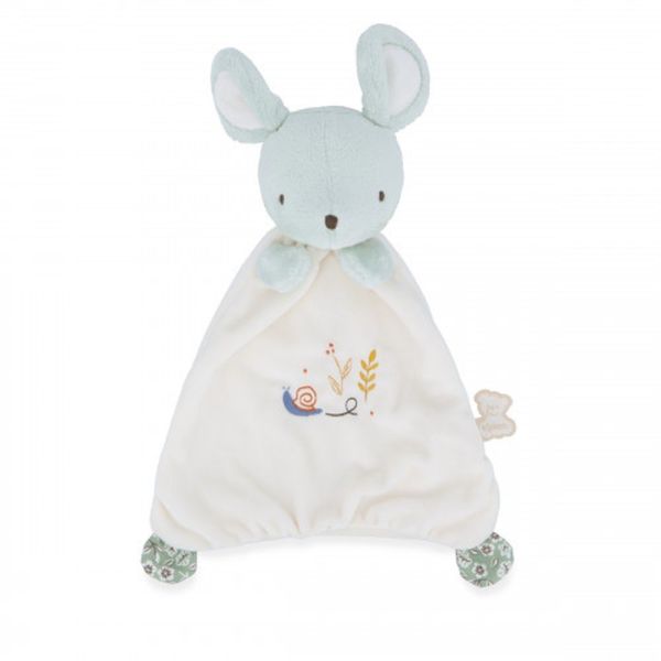 Coffret naissance doudou et collier Bola Souris