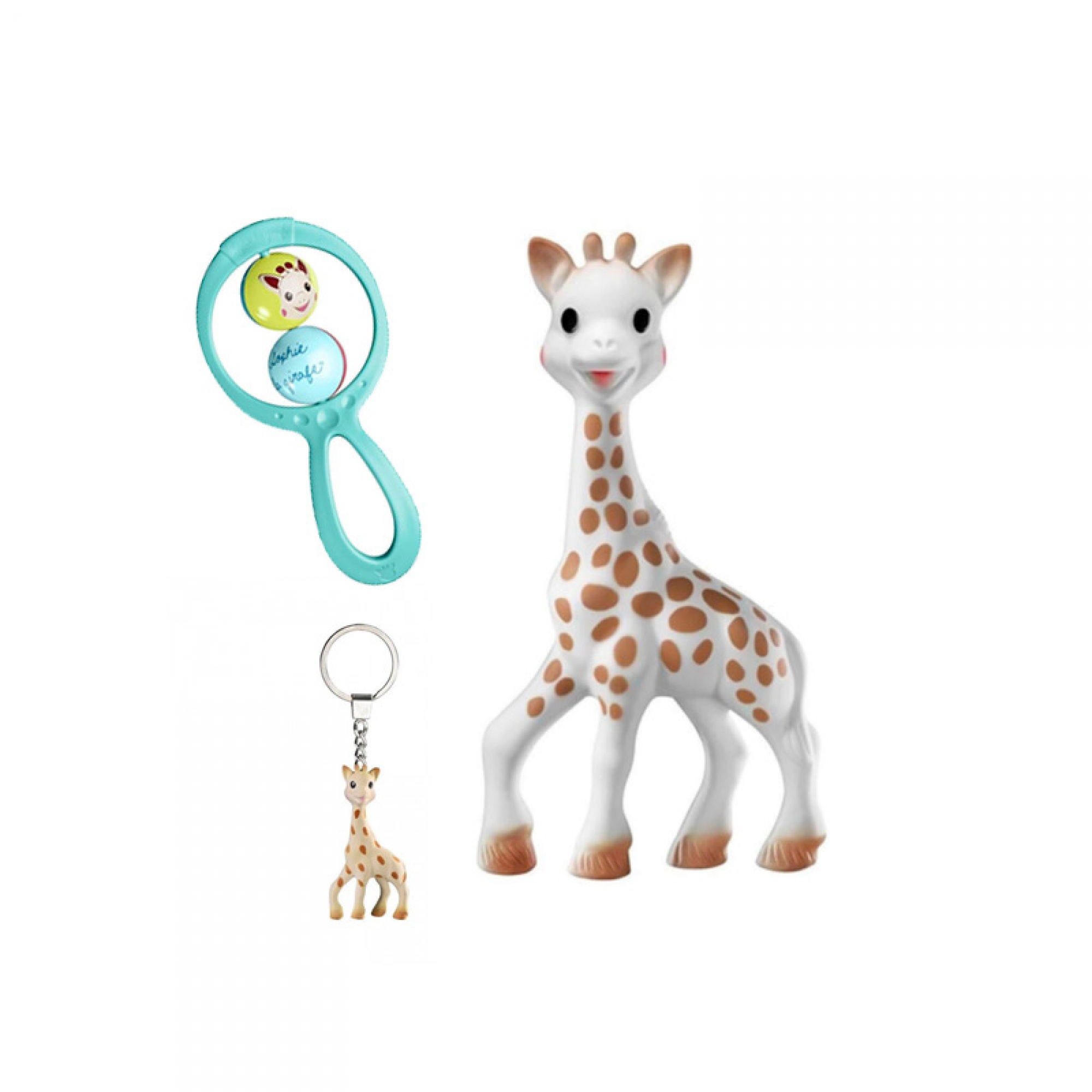 Jouet de bain Sophie la Girafe et sa bouée