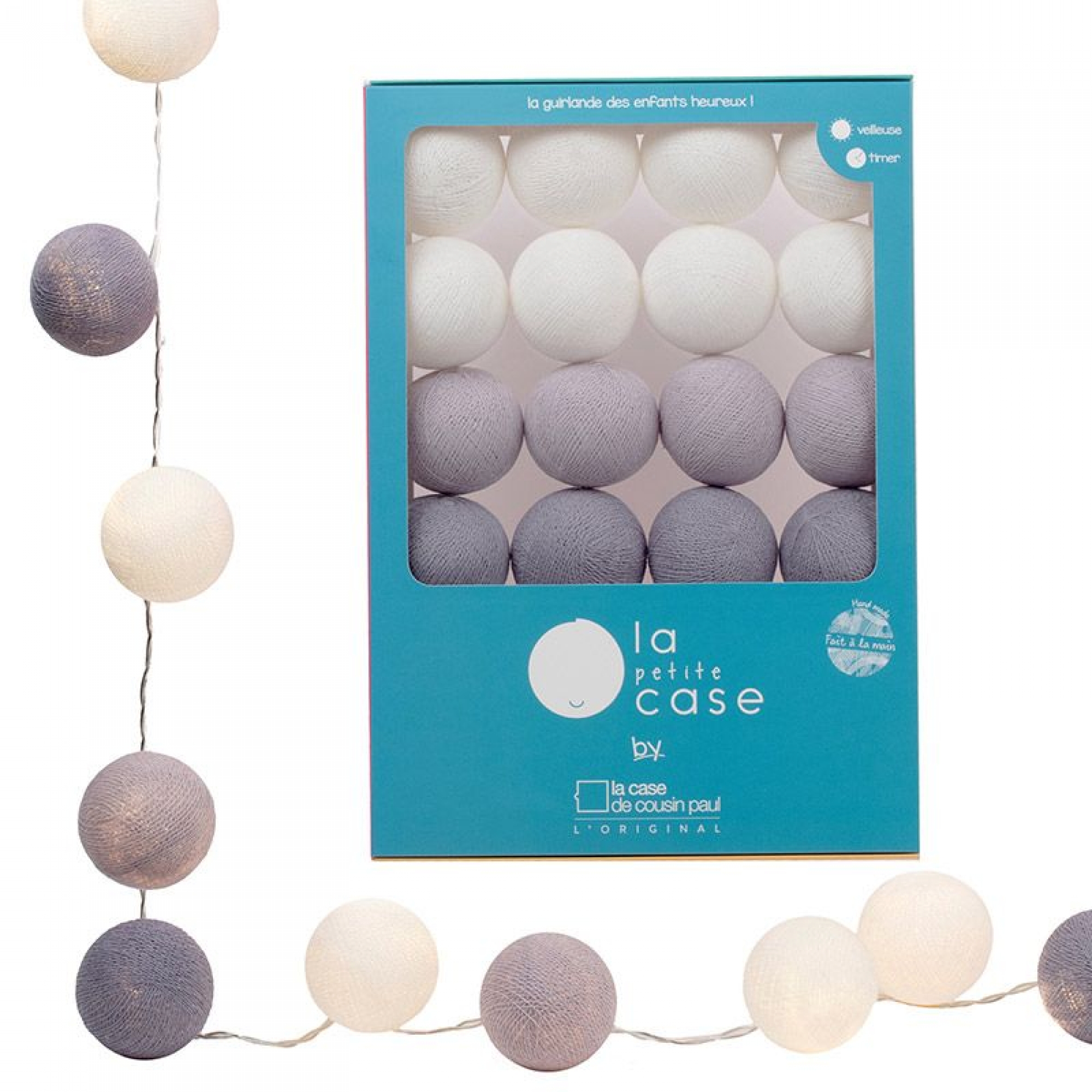 La Case De Cousin Paul Guirlande La Petite Case 16 Boules Max Made In Bebe
