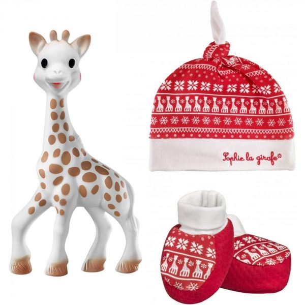 Coffret de naissance Mon Noël avec Sophie la girafe