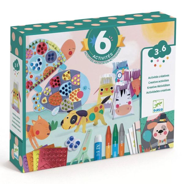 Coffret multi activités Les animaux et leurs maisons