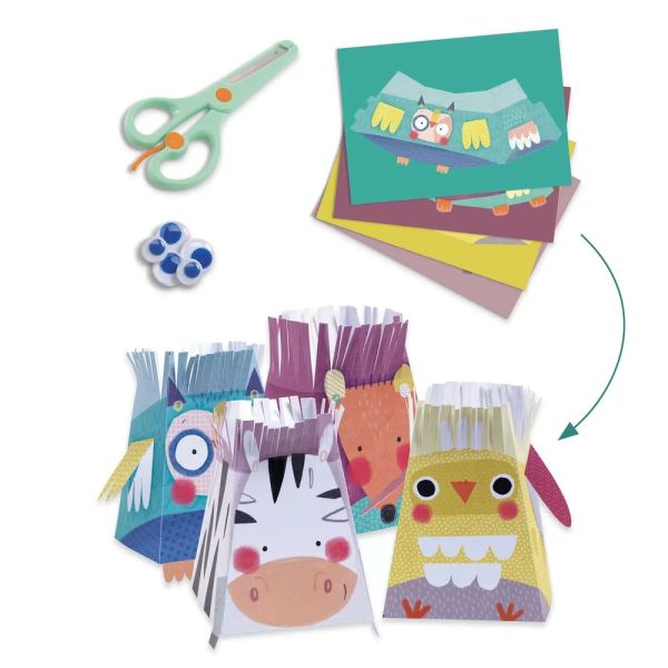 Coffret multi activités Les animaux et leurs maisons