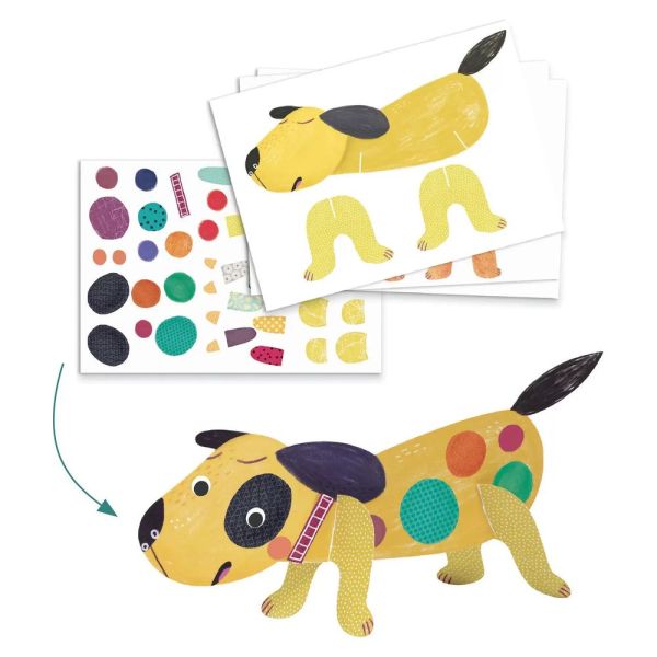 Coffret multi activités Les animaux et leurs maisons