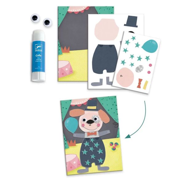 Coffret multi activités Les animaux et leurs maisons