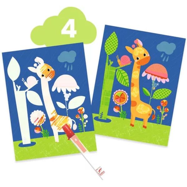 Coffret de 6 activités créatives pour enfant La souris et ses amis