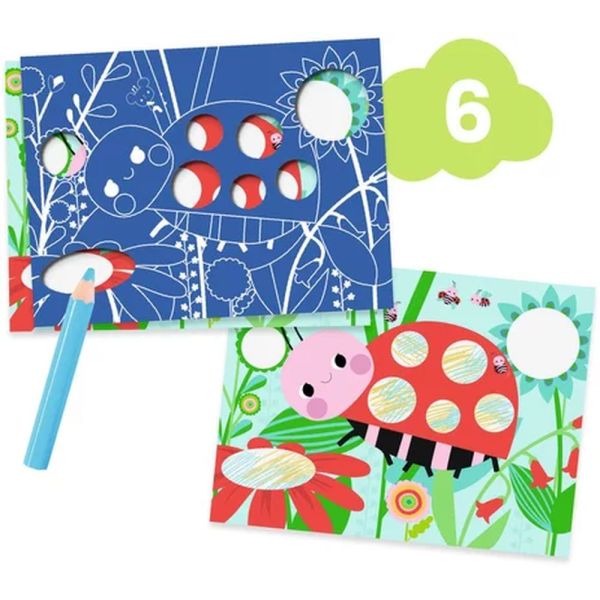 Coffret de 6 activités créatives pour enfant La souris et ses amis