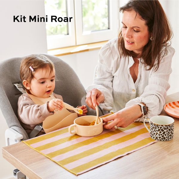 Coffret repas bébé Premiers mois Mini Roar