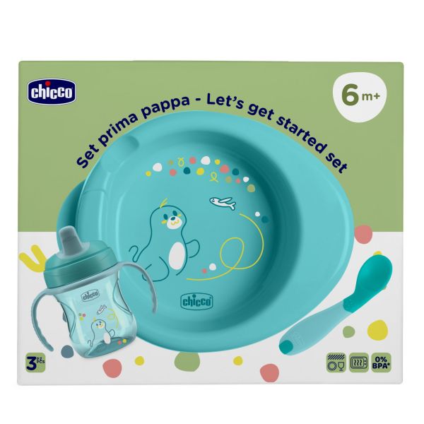 Coffret repas bleu 6 mois