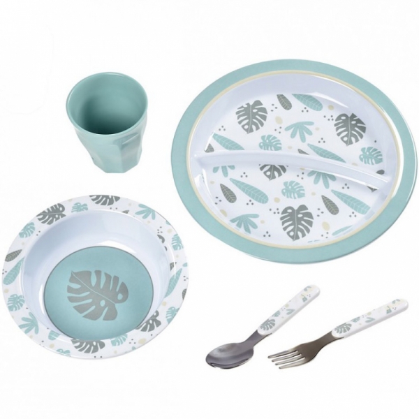 Coffret repas bébé Jungle