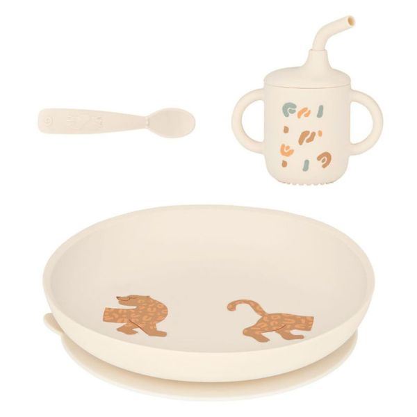 Coffret repas bébé deuxième âge Little Roar
