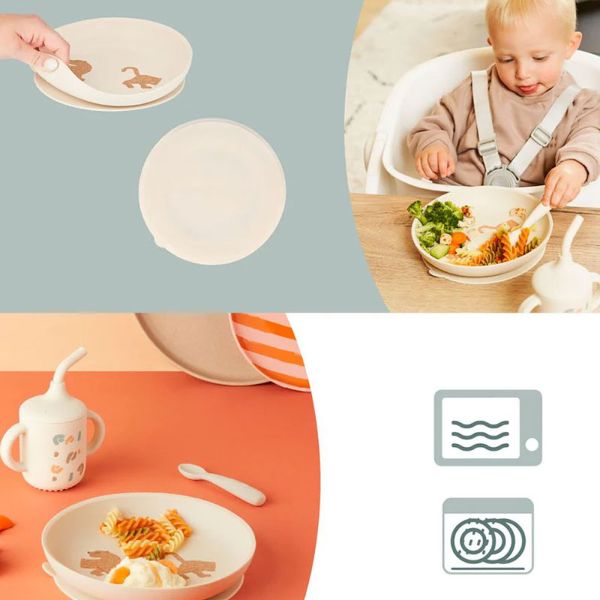 Coffret repas bébé deuxième âge Little Roar