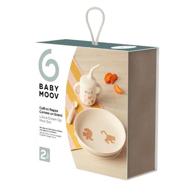 Coffret repas bébé deuxième âge Little Roar