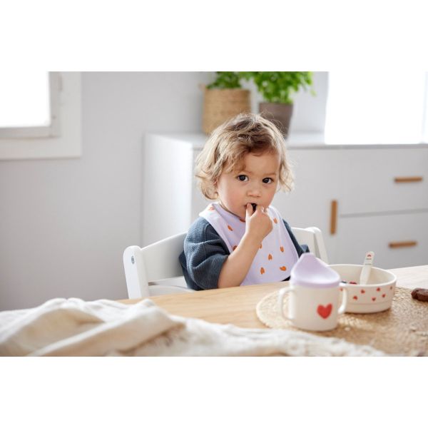 Coffret repas bébé - Happy Rascals Coeur Multicolore