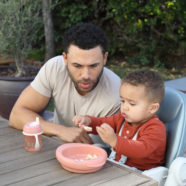 Coffret repas rose 6 mois