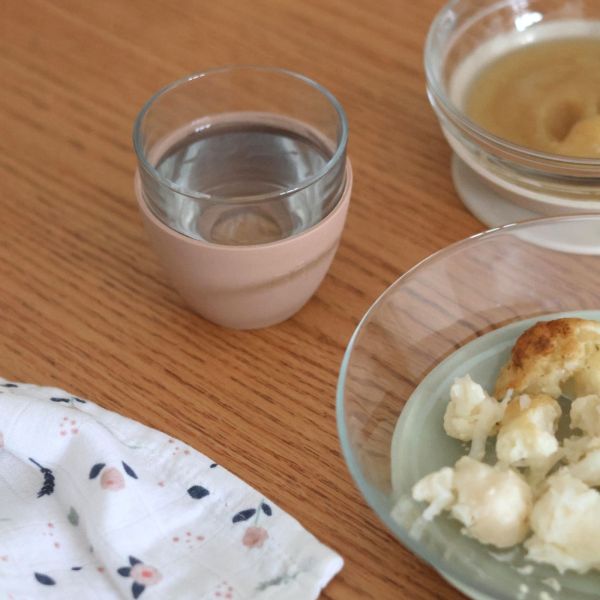 Coffret repas bébé en verre 3 pièces Natural