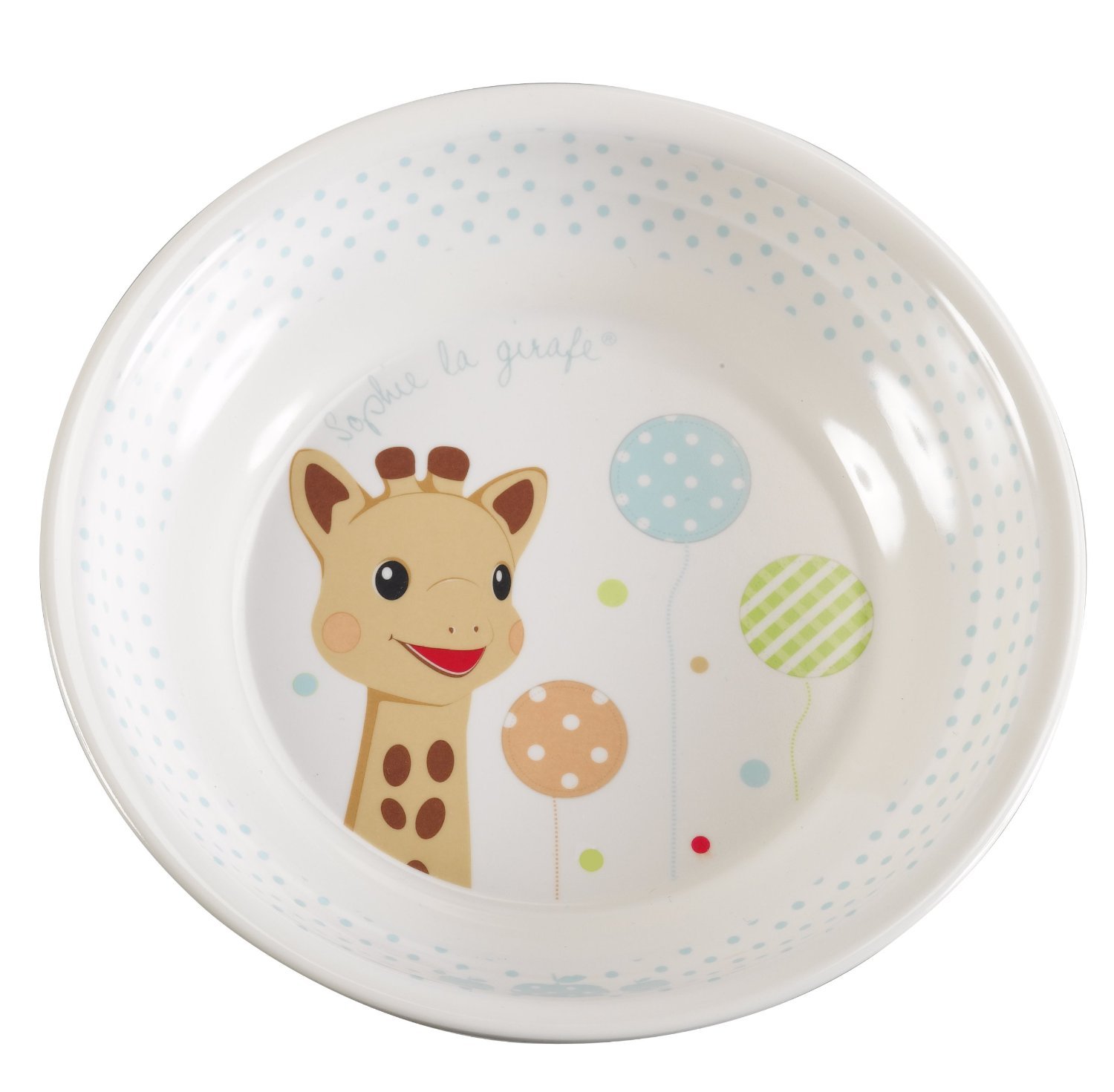 Vulli Set Repas Melamine Version Ballons Sophie La Girafe Made In Bebe