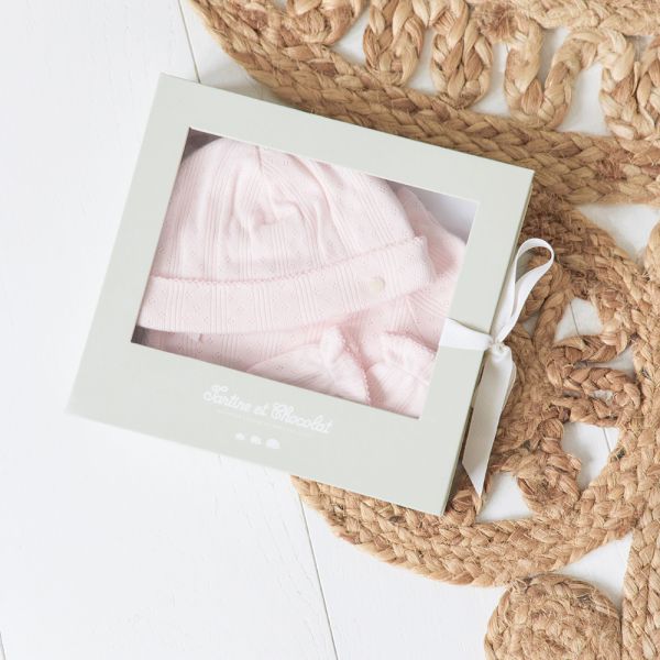 Coffret naissance essentiel Rose pâle
