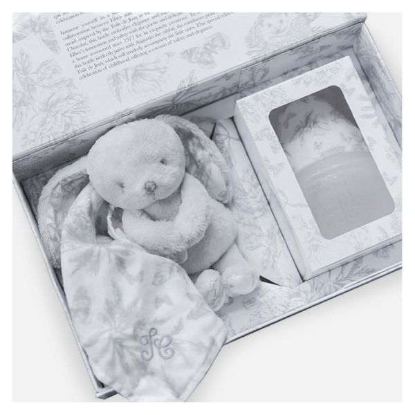 Coffret biberon naissance 150 ml et doudou X Tartine et Chocolat, Gris
