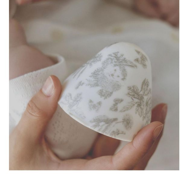 Coffret biberon naissance 150 ml et doudou X Tartine et Chocolat, Gris