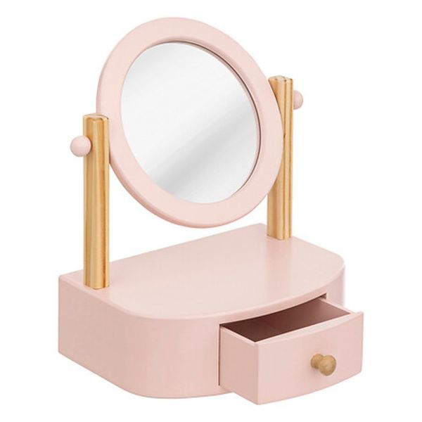 Coiffeuse enfant à poser - Rose